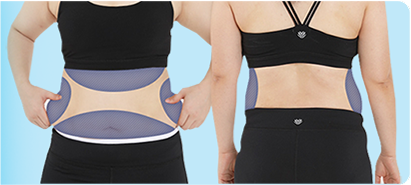 通过V逻辑身体PT注射腹部脂肪减少的图片