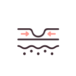 说明Legato2(点阵射频)治疗效果-疤痕改善 毛孔缩小 皱纹缓解 皮肤再生 妊娠纹改善的图标